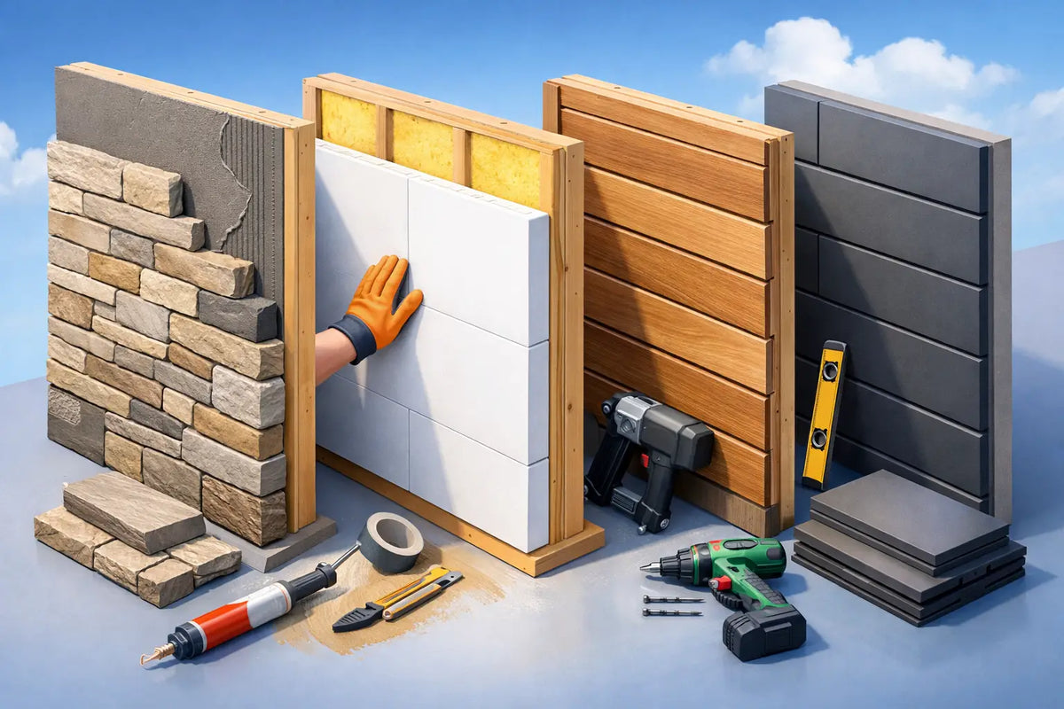 Best DIY Cladding Panel Options for Fast Walls