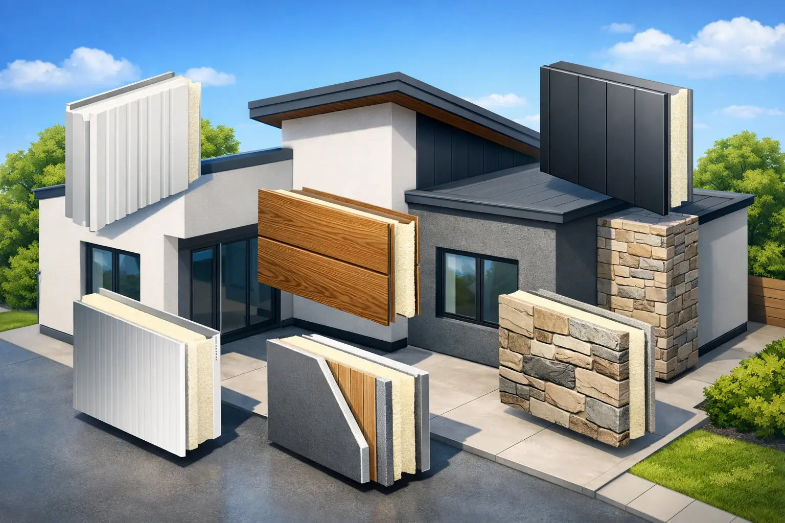 How to Choose the Best Exterior Wall Panels