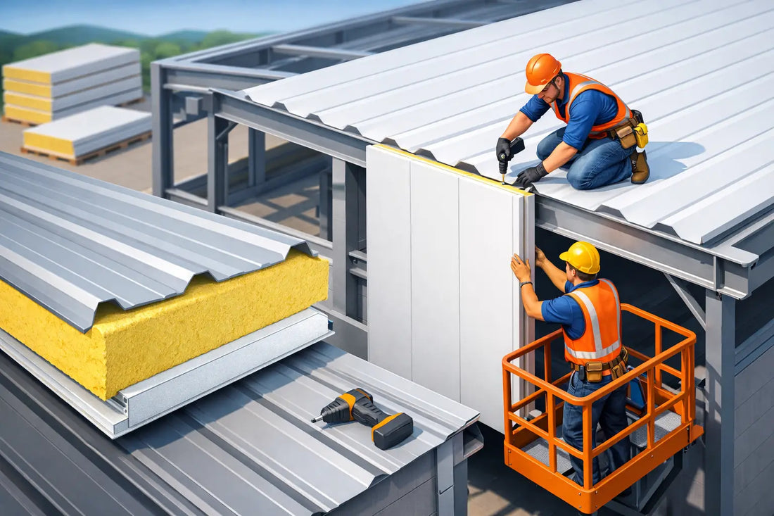 How to Install Sandwich Panels Properly