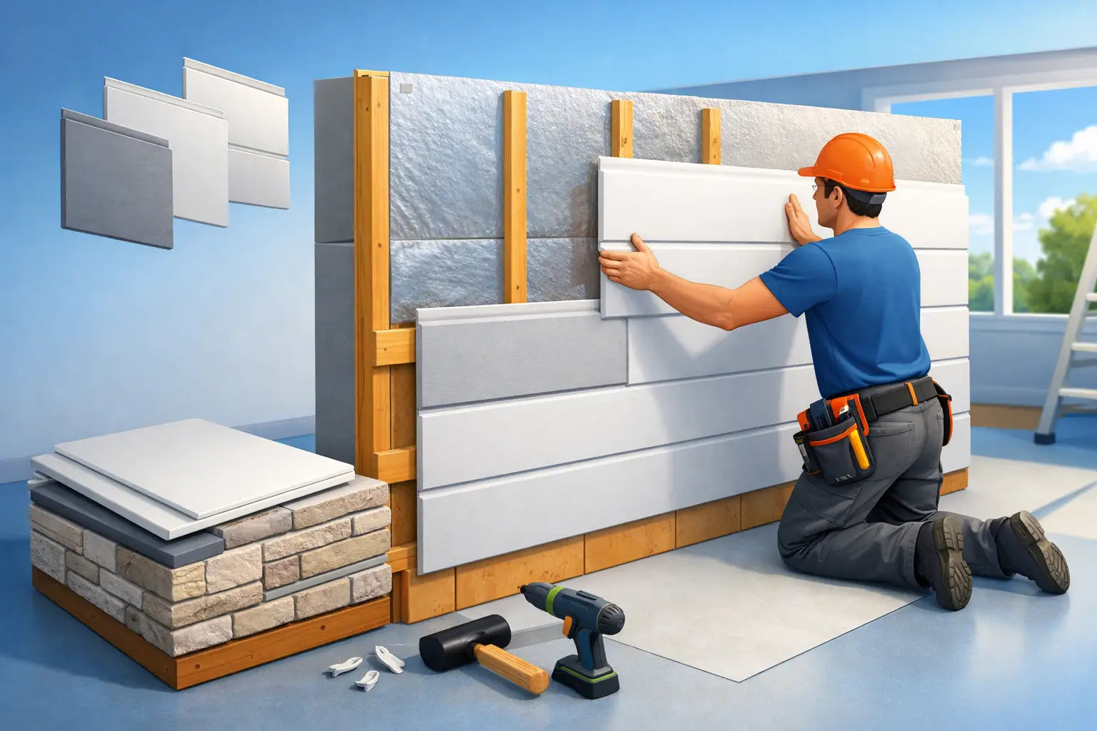 Easy Install Wall Cladding That Saves Time