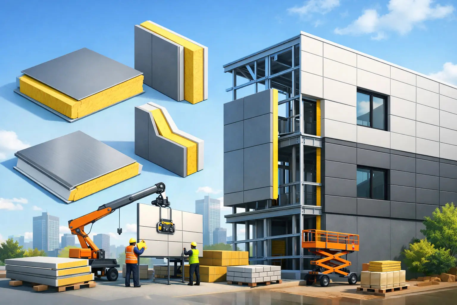 Insulated Facade Panels That Cut Build Time