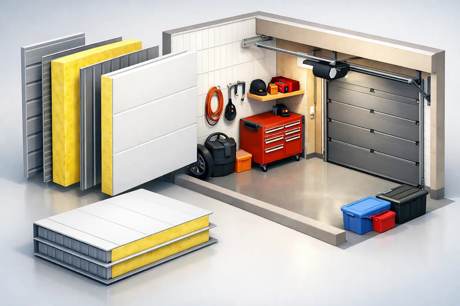 Insulated Garage Wall Panels That Make Sense