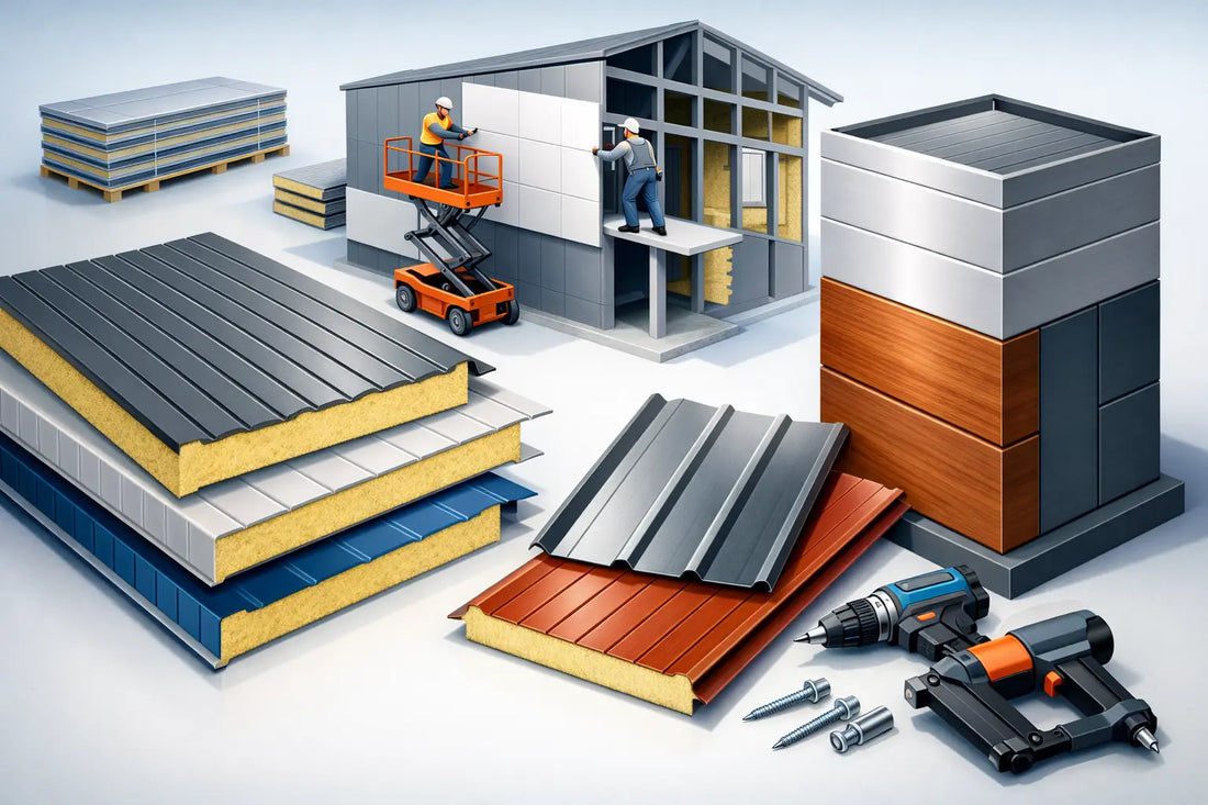 Metal Cladding Panels That Save Time and Labour