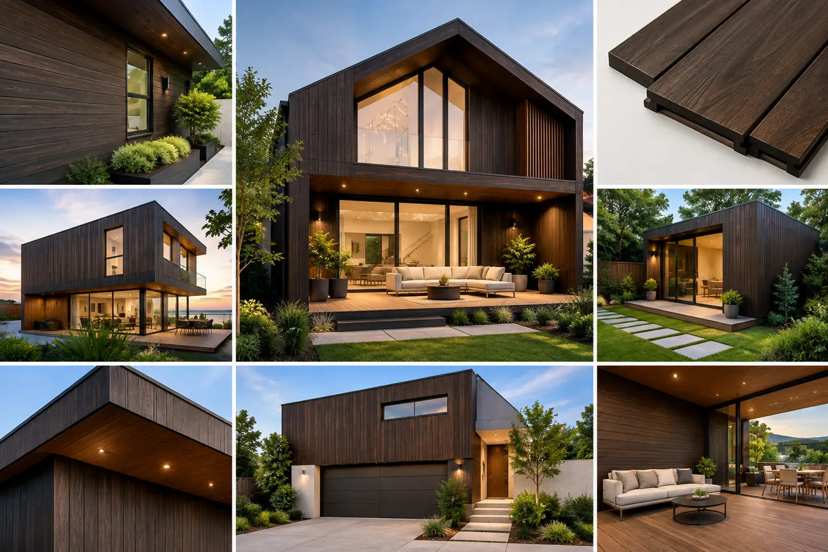 10 Dark Wood Cladding Ideas That Work Hard