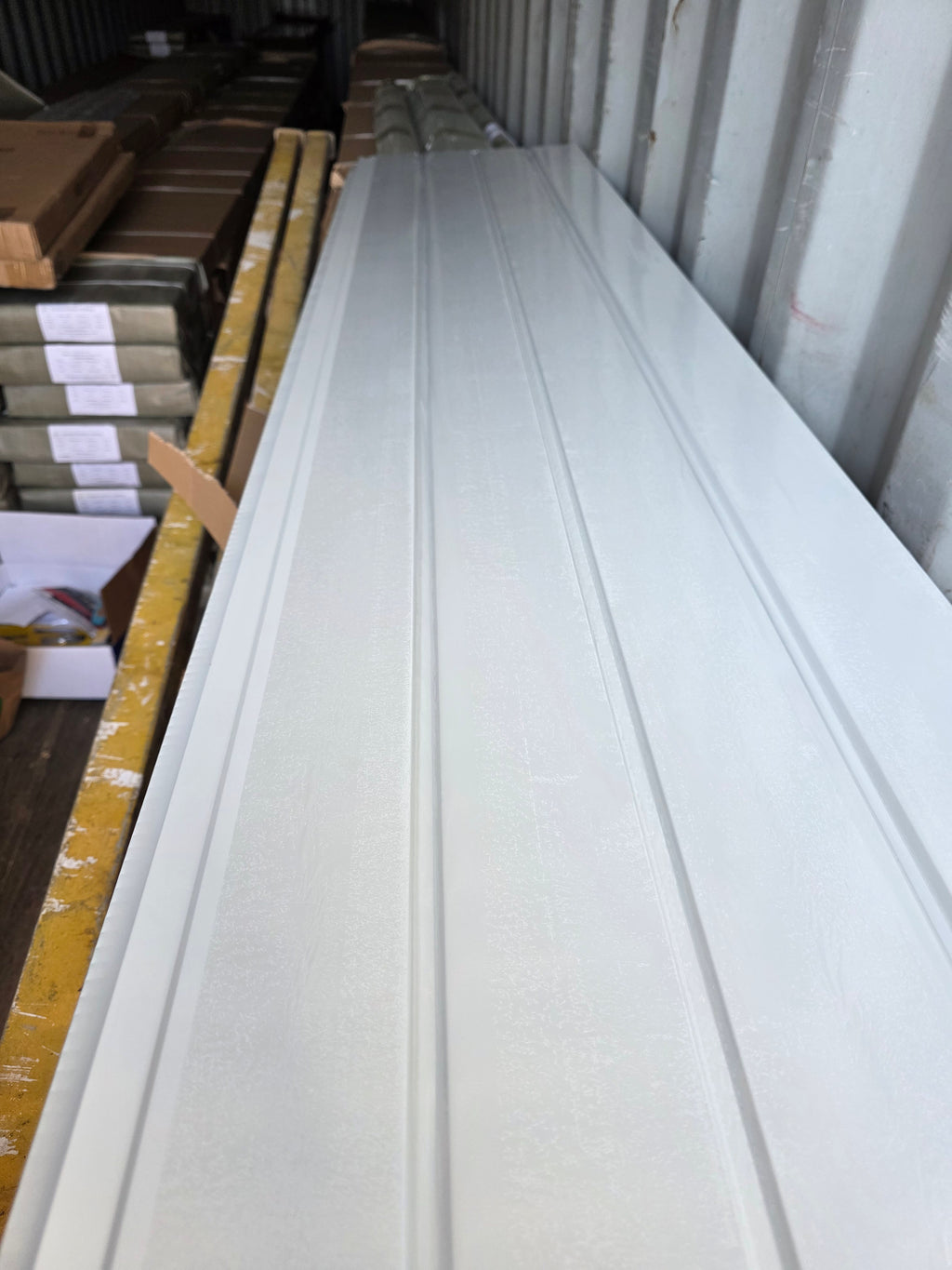 Insulated Metal Siding Panel- New White