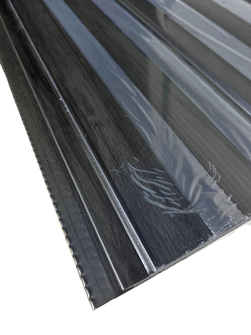 Insulated Metal Siding Panel- Black Wood