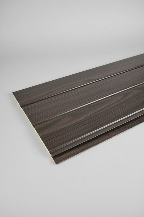 Wood finish metal sliding for walls and ceilings 
