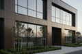 Insulated Metal Siding Panel- Dark Wood